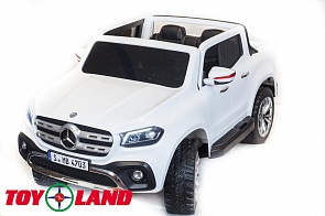 Электромобиль ToyLand Mersedes-Benz X-Class белого цвета (ToyLand, XMX606 Б)